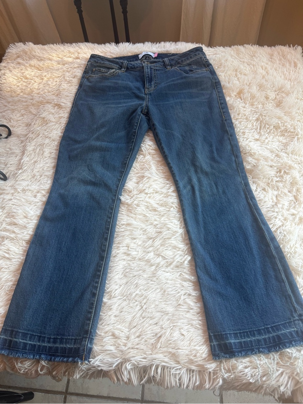 CAbi Women's Kick It Crop Jeans